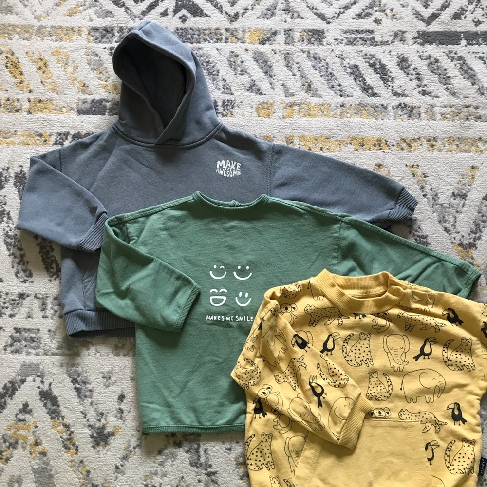 Assorted 18-24mo baby boy clothes for fall/winter